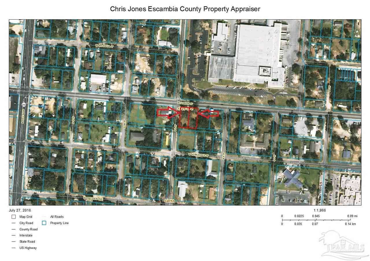 0.38 Acres of Mixed-Use Land for Sale in Pensacola, Florida