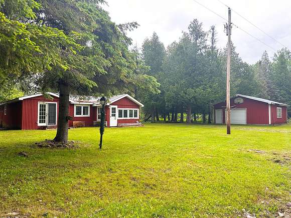 1.2 Acres of Residential Land with Home for Sale in Hessel, Michigan
