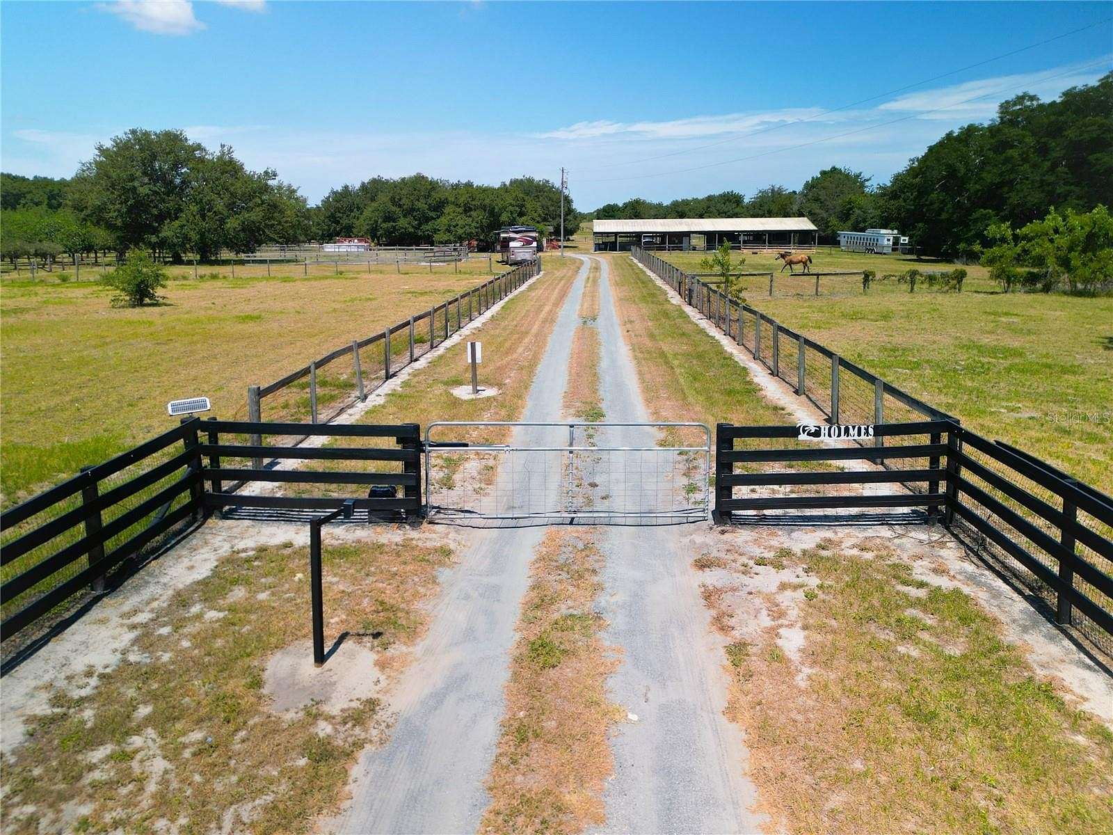 15.81 Acres of Land with Home for Sale in Sumterville, Florida