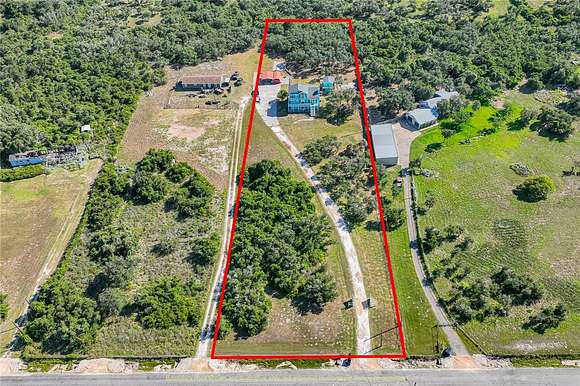 2.42 Acres of Residential Land with Home for Sale in Aransas Pass, Texas
