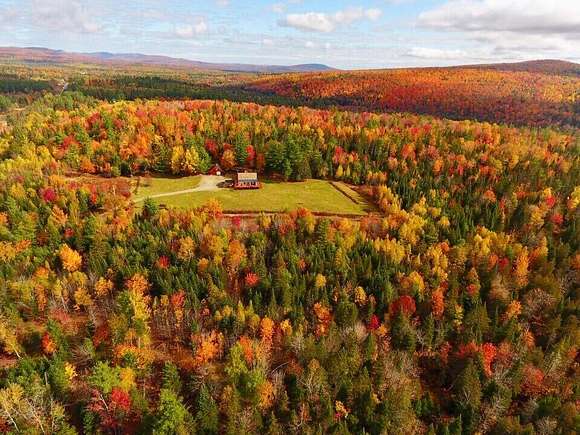100 Acres of Recreational Land with Home for Sale in New Portland, Maine