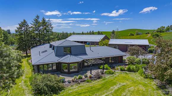 8.19 Acres of Land with Home for Sale in Moscow, Idaho