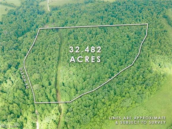 32.482 Acres of Recreational Land for Sale in Belmont, Ohio