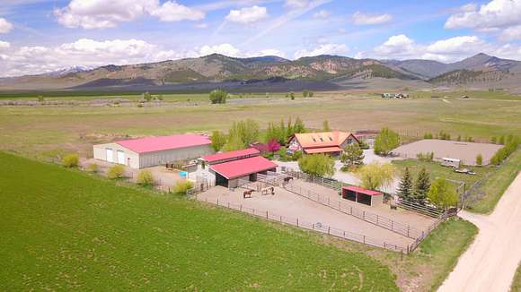 38.7 Acres of Agricultural Land with Home for Sale in Fairfield, Idaho