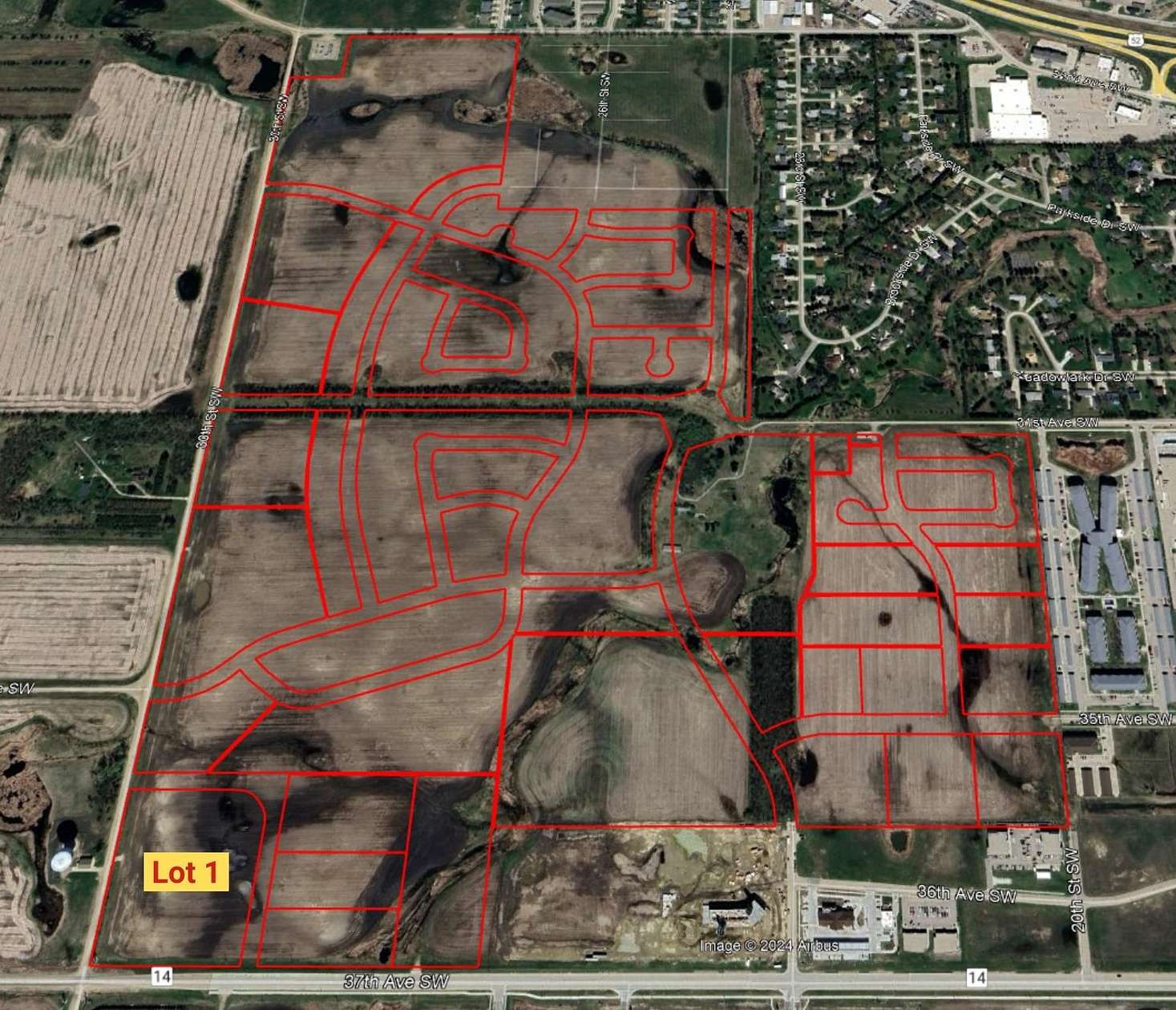 9.71 Acres of Mixed-Use Land for Sale in Minot, North Dakota