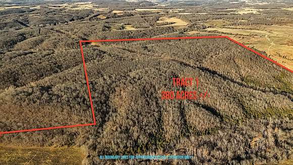 380 Acres of Agricultural Land for Sale in Seymour, Missouri