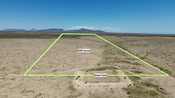 100 Acres of Recreational Land for Sale in Dell City, Texas