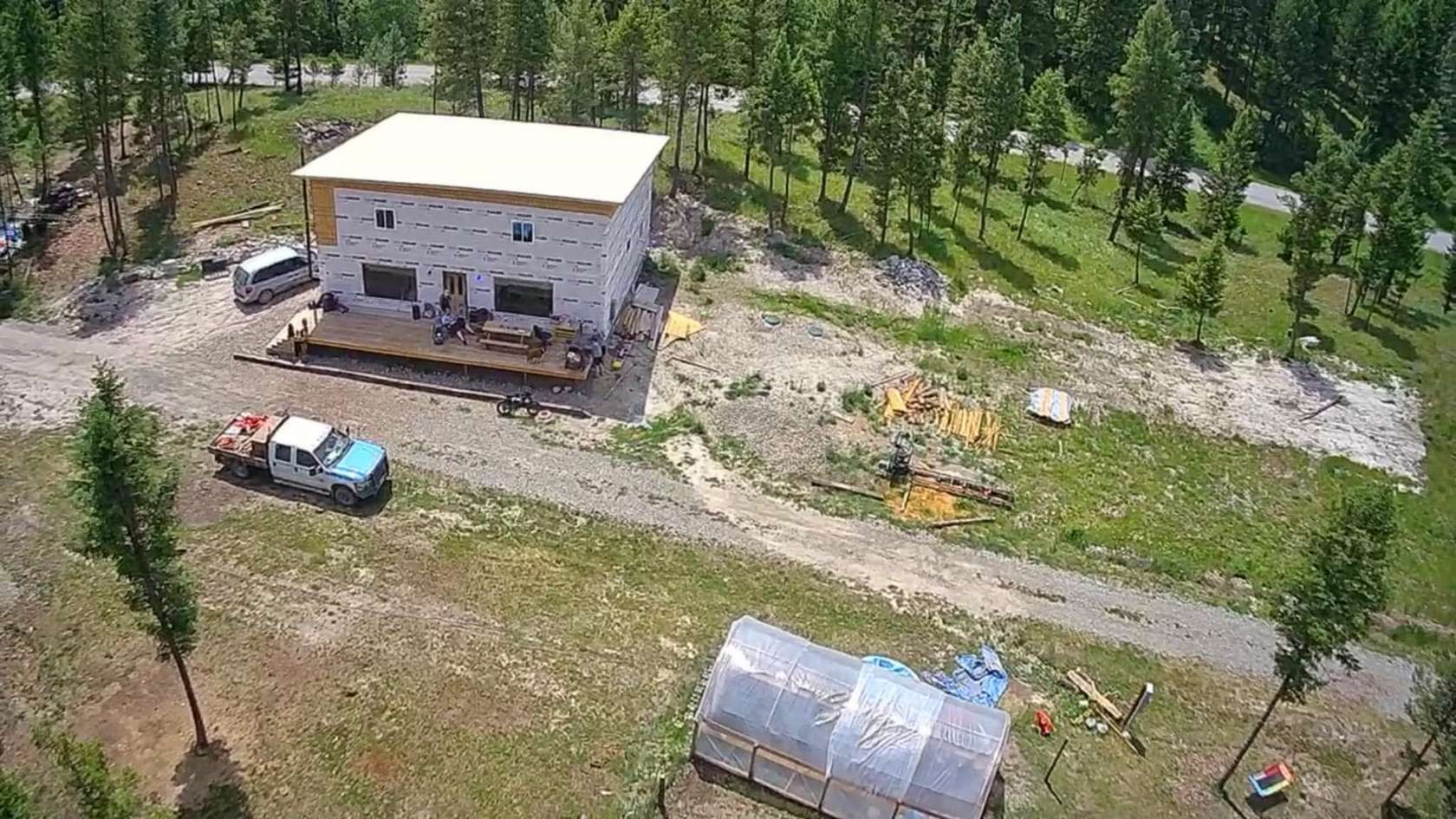 20.01 Acres of Recreational Land with Home for Sale in Rexford, Montana