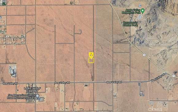 2.5 Acres of Residential Land for Sale in Apple Valley, California