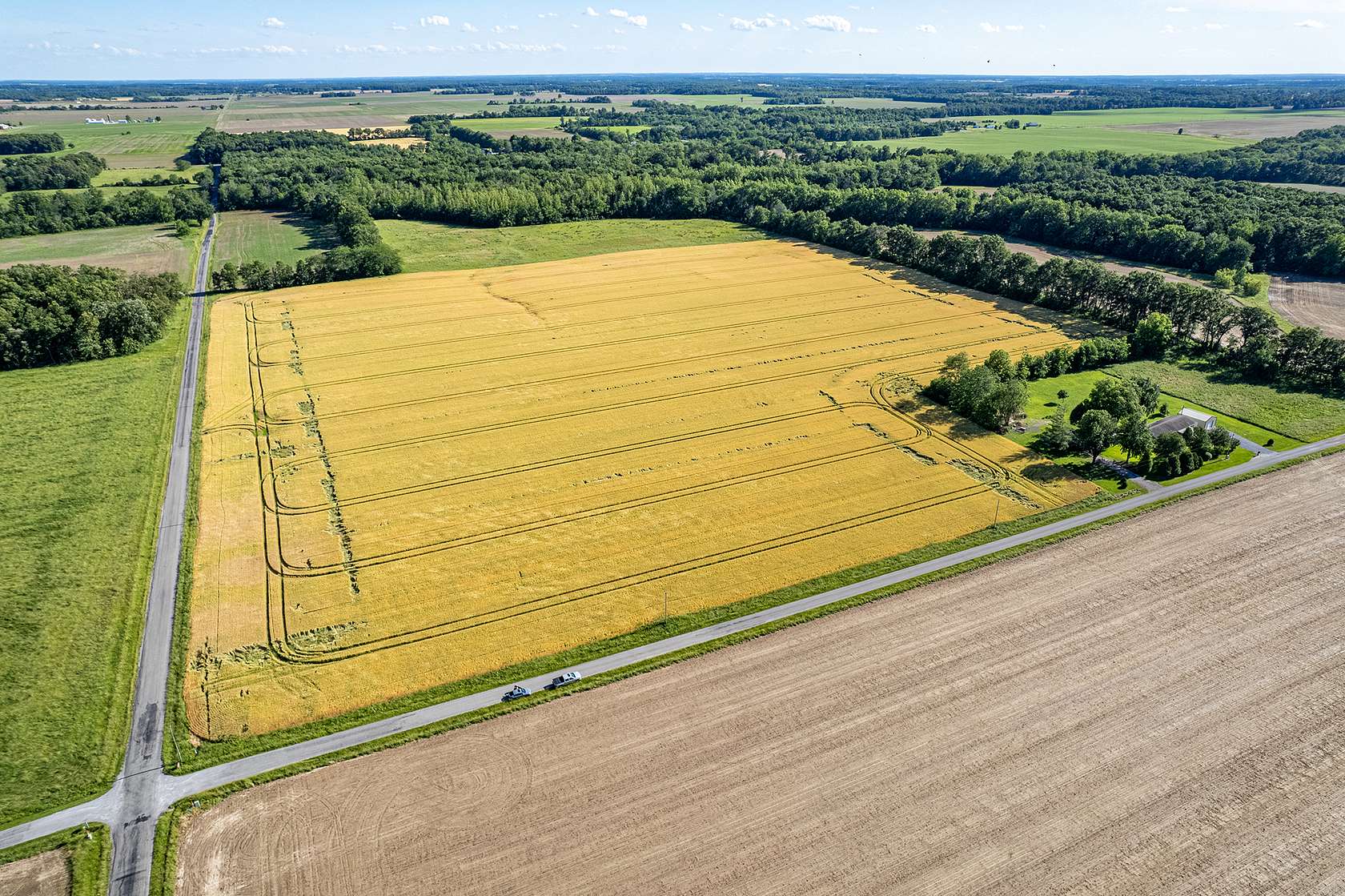 66.9 Acres of Recreational Land & Farm for Sale in Cisne, Illinois