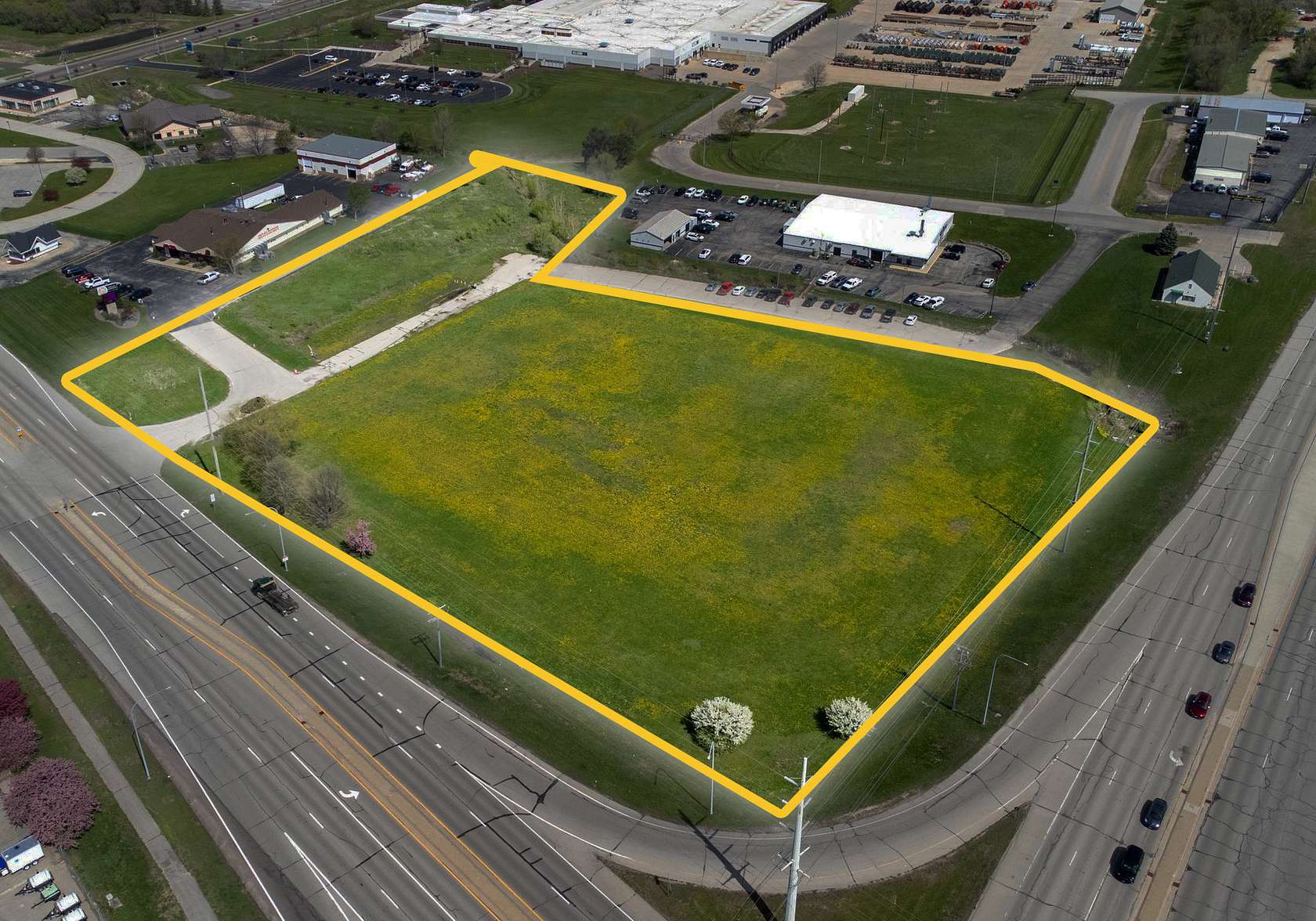 7 Acres of Commercial Land for Sale in Rochester, Minnesota