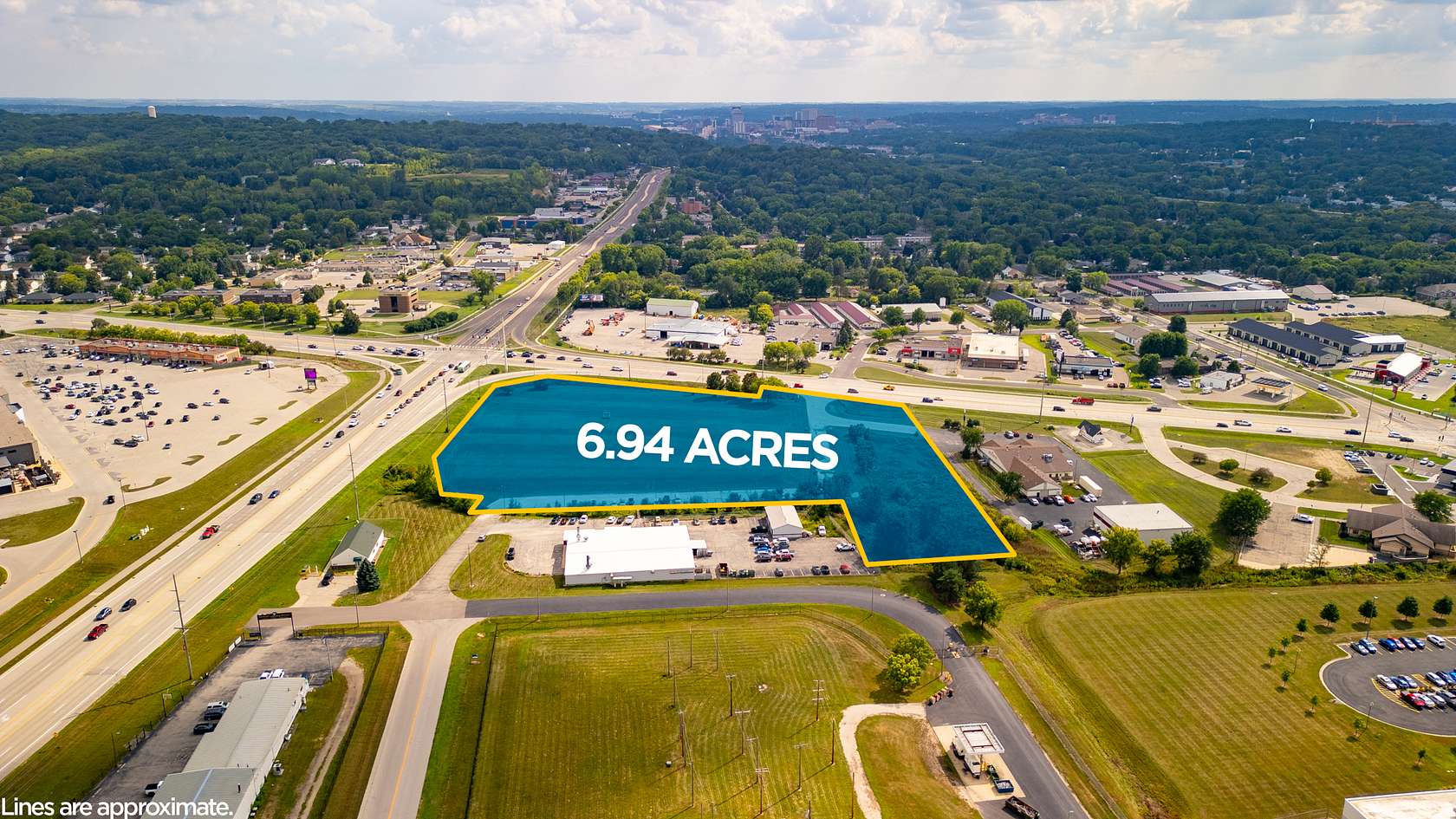 7 Acres of Commercial Land for Sale in Rochester, Minnesota