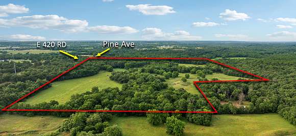 107 Acres of Recreational Land & Farm for Sale in Claremore, Oklahoma