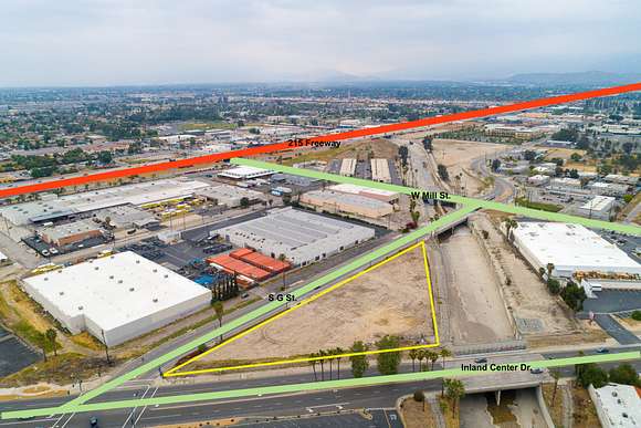 2 Acres of Commercial Land for Sale in San Bernardino, California