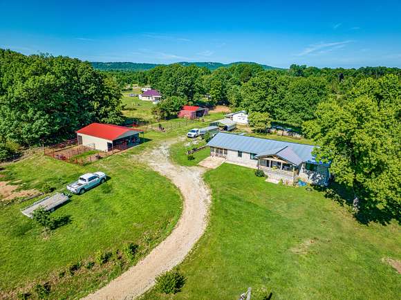 30 Acres of Land with Home for Sale in Peel, Arkansas