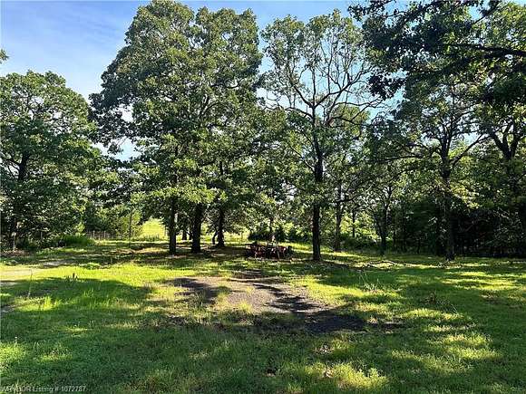 5.11 Acres of Land with Home for Sale in Hackett, Arkansas