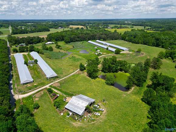 40 Acres of Agricultural Land with Home for Sale in Boaz, Alabama