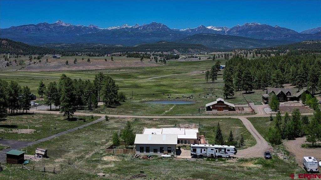 3.78 Acres of Residential Land with Home for Sale in Pagosa Springs, Colorado