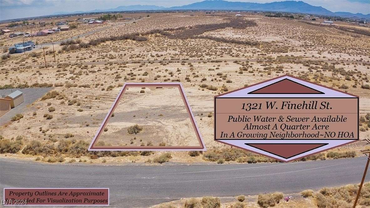 0.23 Acres of Land for Sale in Pahrump, Nevada