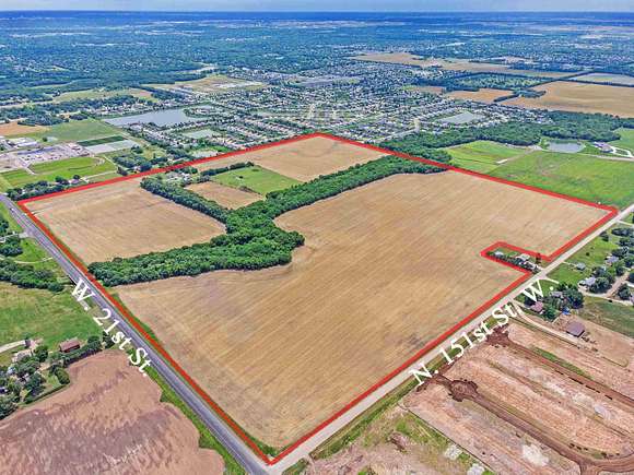 151.3 Acres of Agricultural Land for Sale in Wichita, Kansas