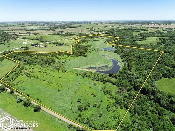 146.69 Acres of Recreational Land & Farm for Sale in Mount Ayr, Iowa