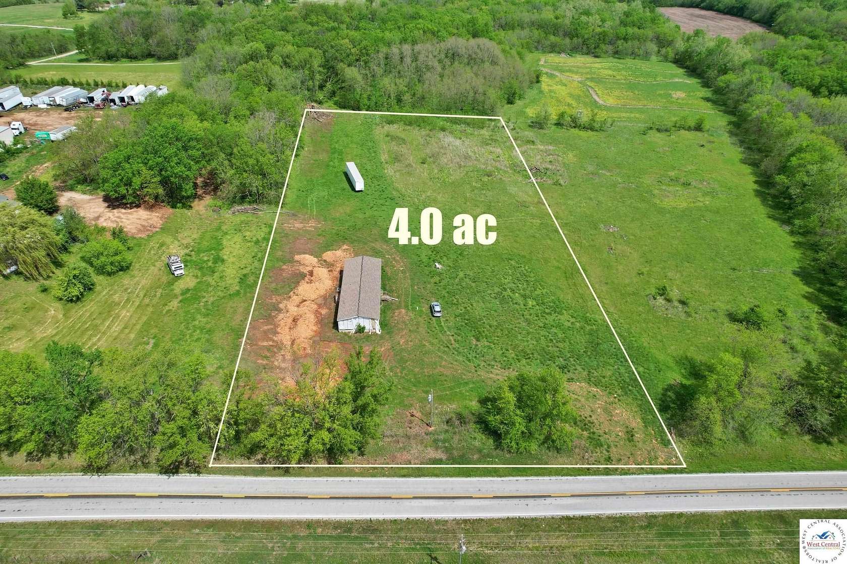 4 Acres of Residential Land with Home for Sale in Hughesville, Missouri