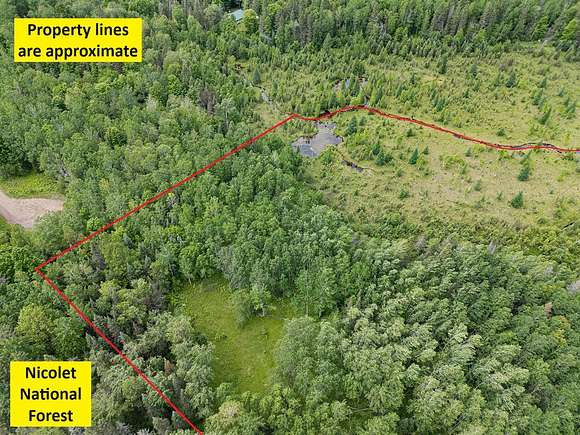 8.85 Acres of Land for Sale in Laona, Wisconsin