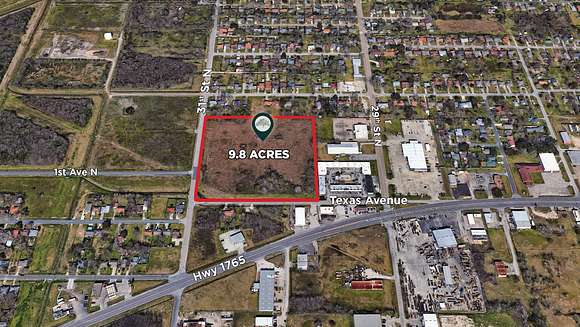 9.8 Acres of Land for Sale in Texas City, Texas