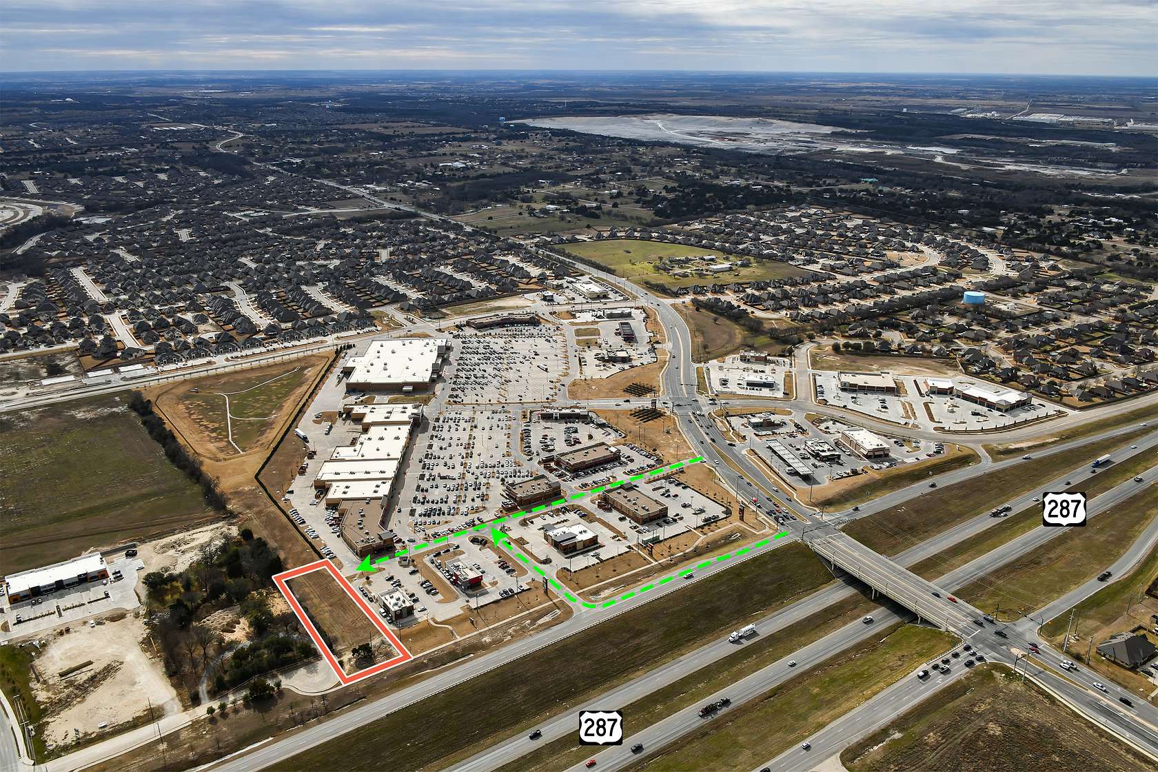 0.706 Acres of Commercial Land for Sale in Midlothian, Texas