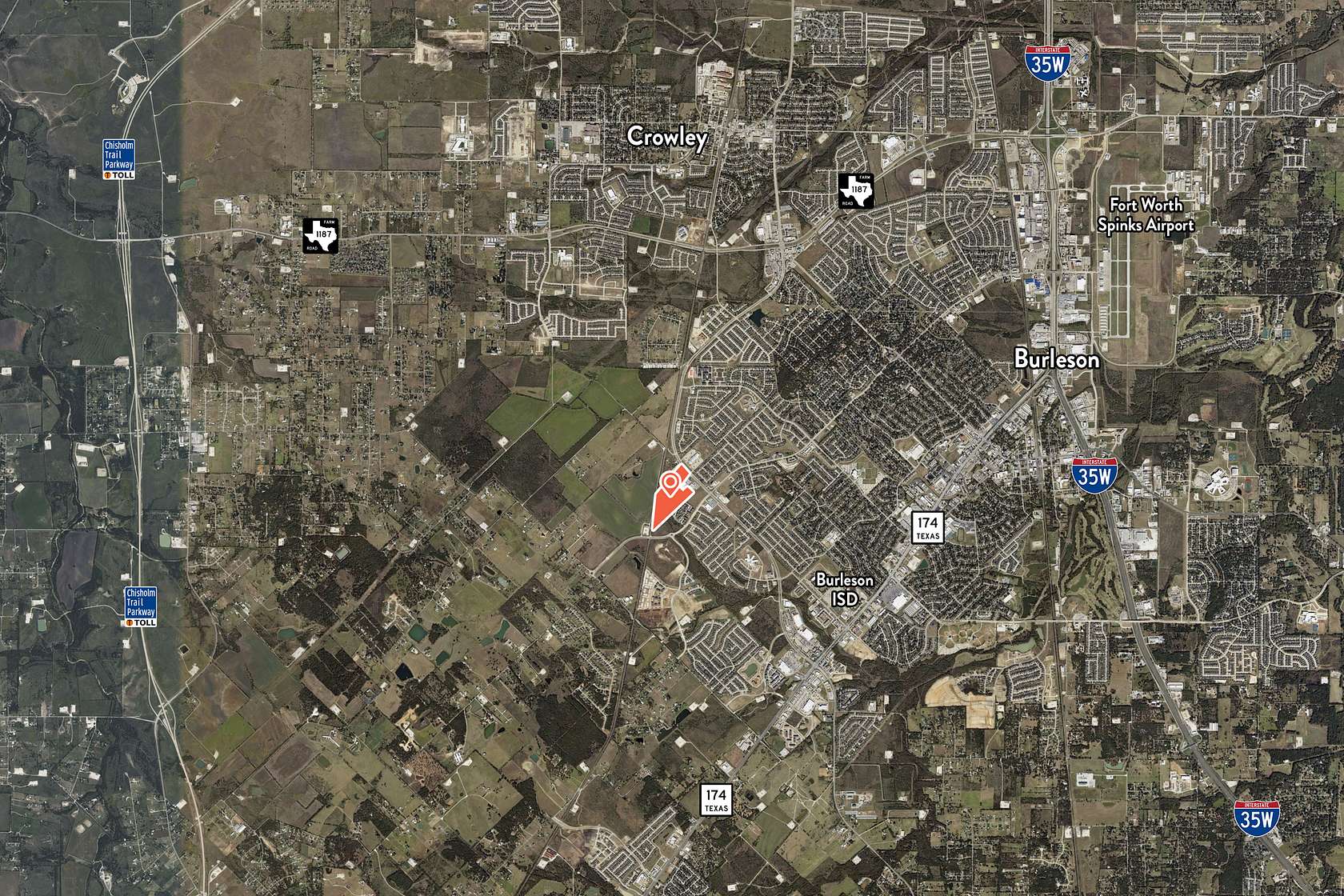 2 Acres of Land for Sale in Burleson, Texas