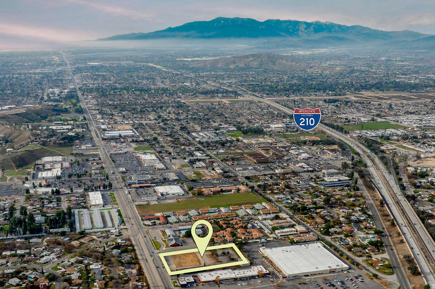 2.1 Acres of Commercial Land for Sale in San Bernardino, California