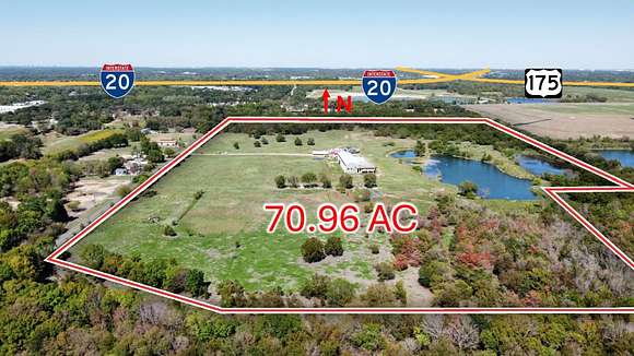 70.96 Acres of Land for Sale in Dallas, Texas