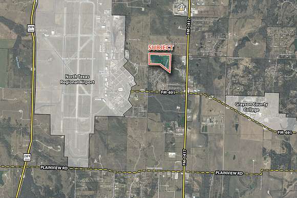 28 Acres of Land for Sale in Denison, Texas