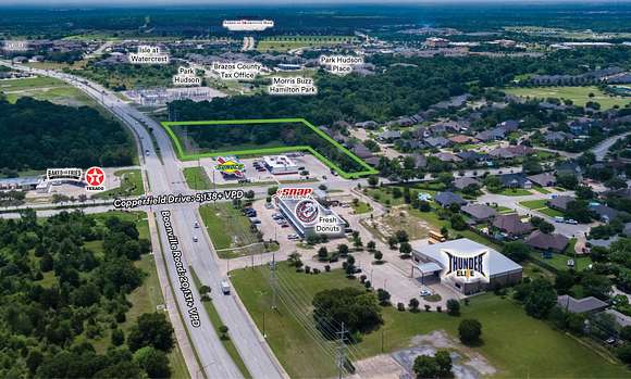 4.62 Acres of Mixed-Use Land for Sale in Bryan, Texas