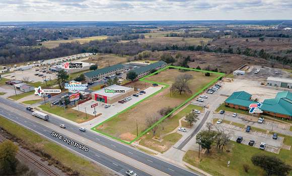 2.4 Acres of Commercial Land for Sale in Hearne, Texas