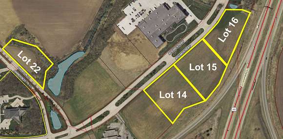 1.95 Acres of Commercial Land for Sale in Davenport, Iowa