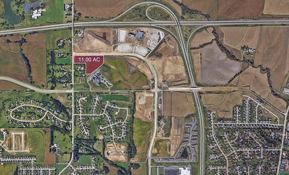 11 Acres of Land for Sale in Davenport, Iowa