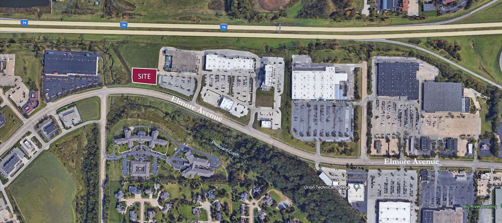 0.161 Acres of Commercial Land for Lease in Davenport, Iowa