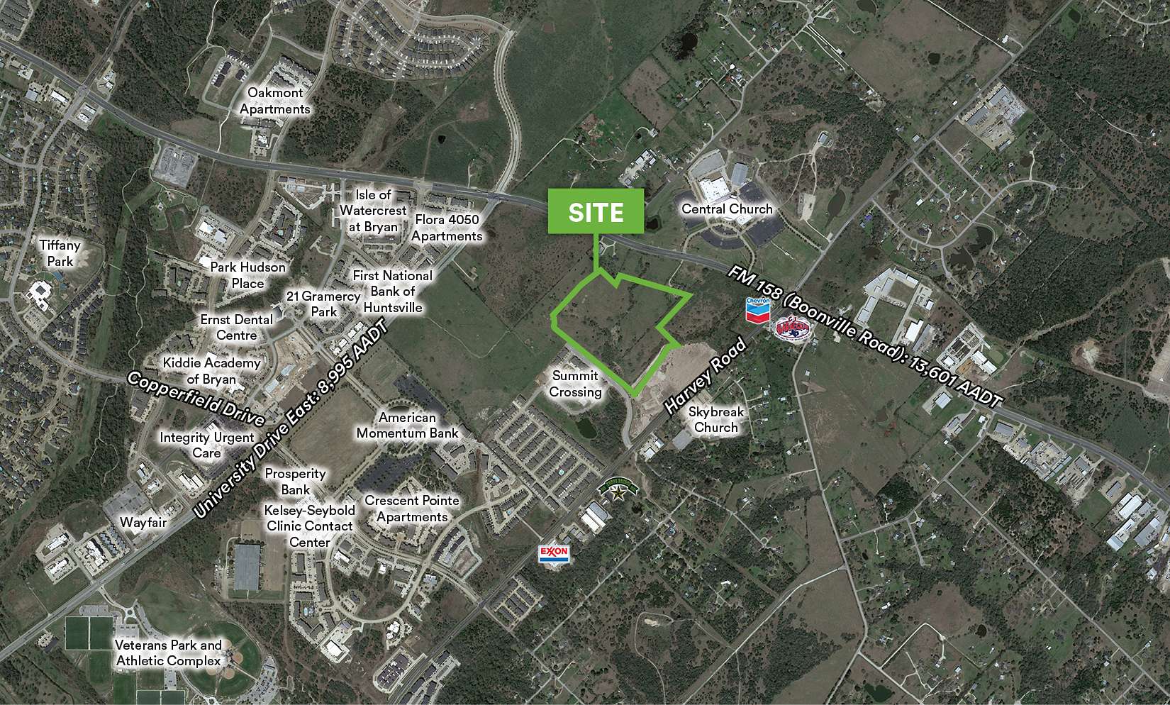 48.47 Acres of Commercial Land for Sale in College Station, Texas