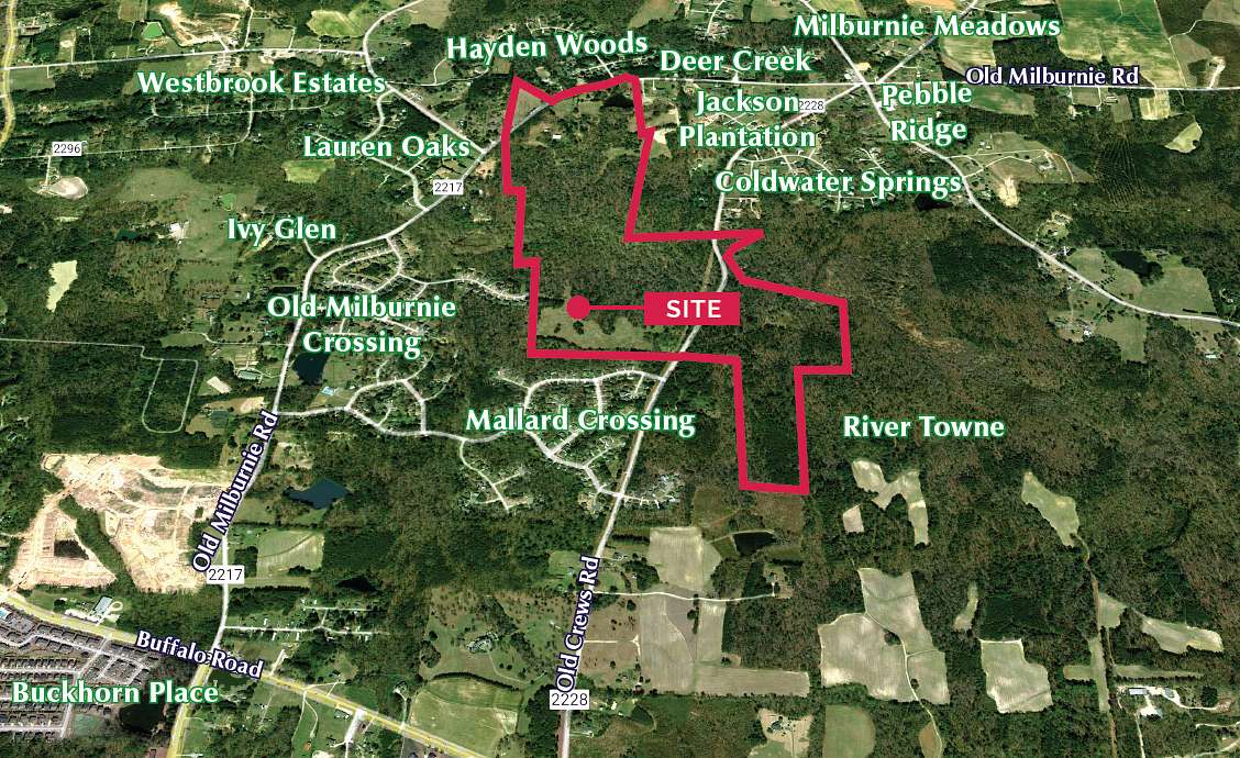 204.56 Acres of Land for Sale in Raleigh, North Carolina