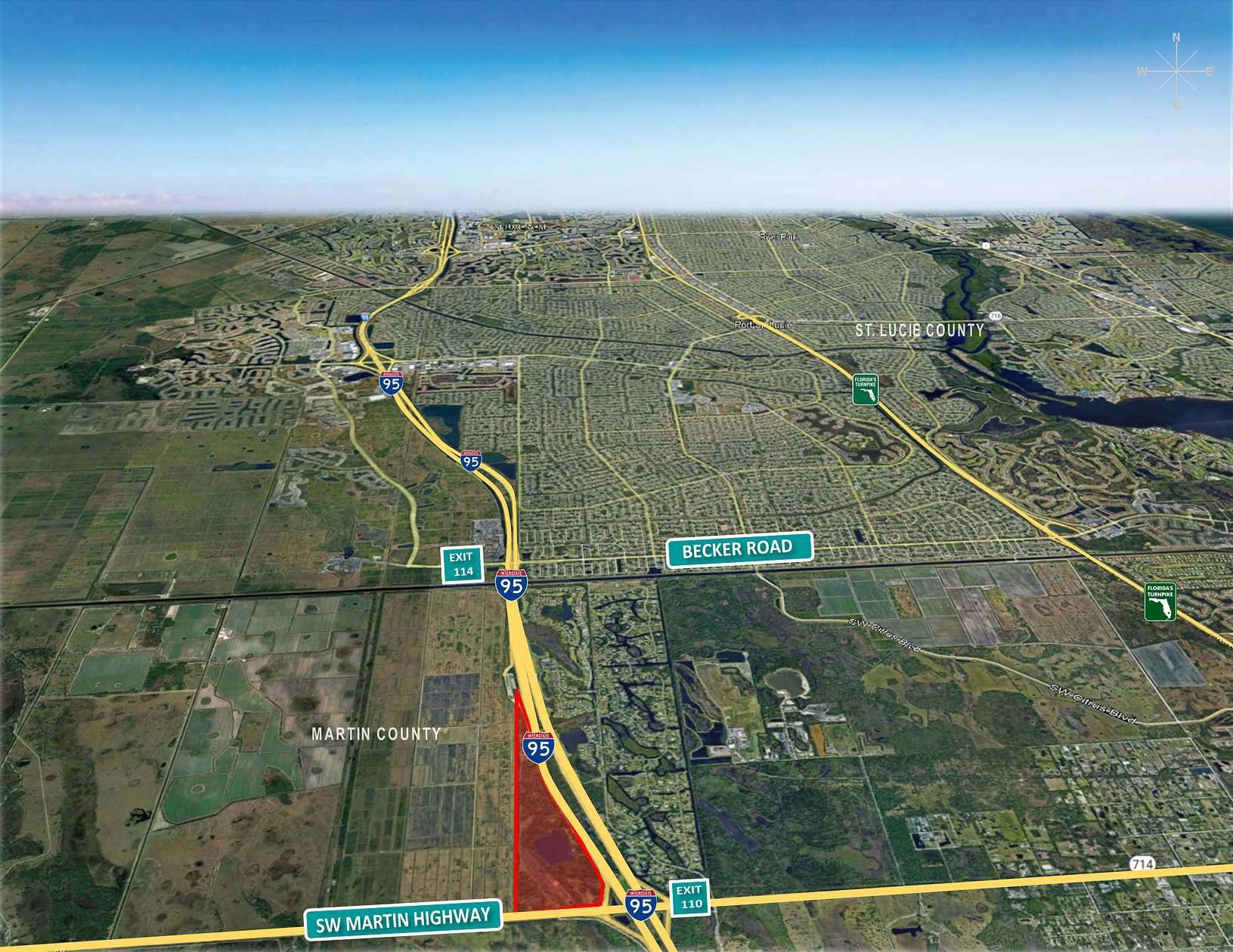 200 Acres of Land for Sale in Palm City, Florida
