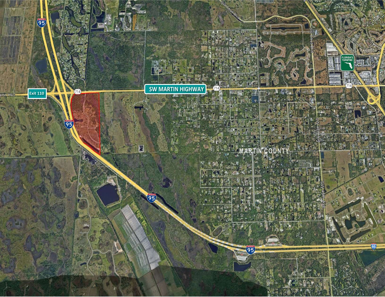 250 Acres of Land for Sale in Palm City, Florida