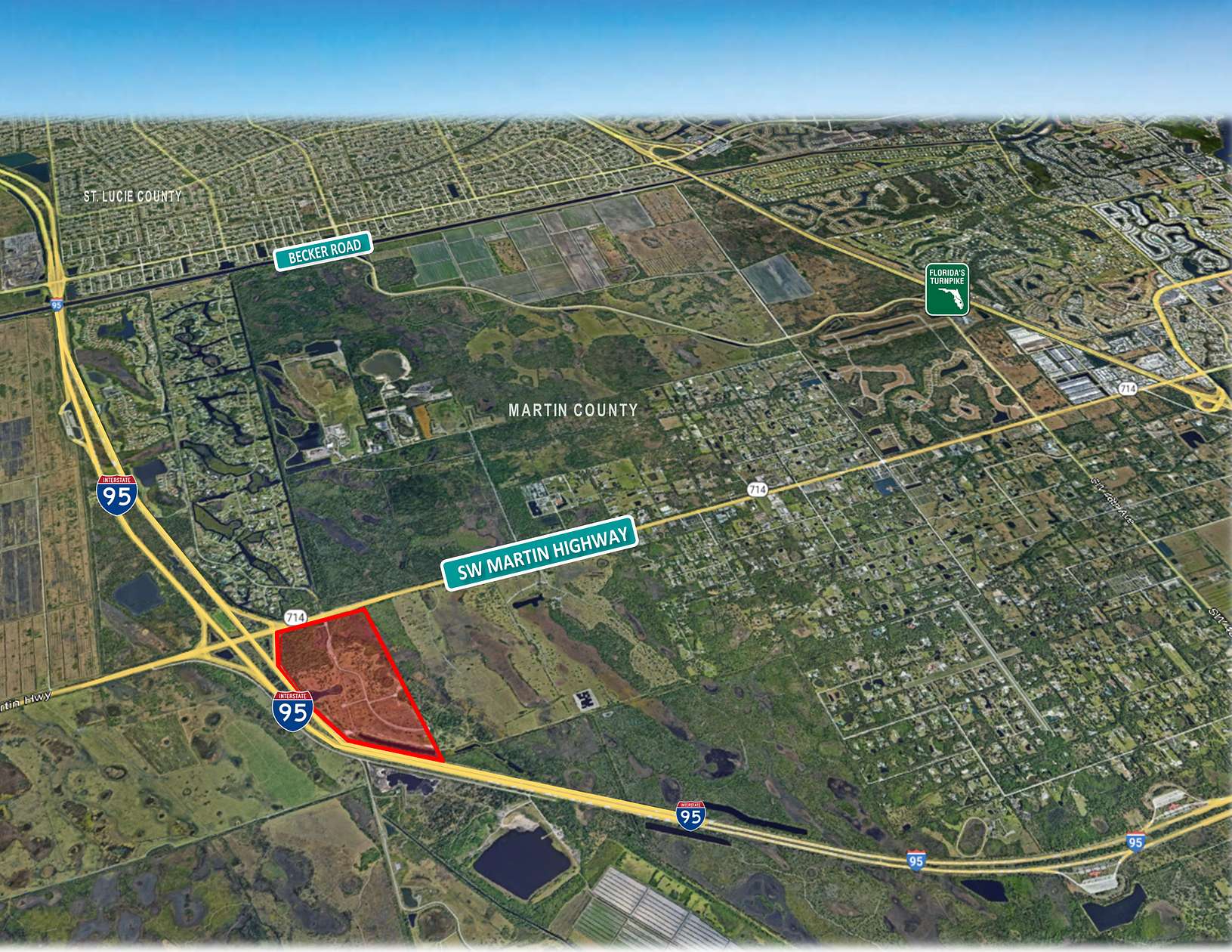 250 Acres of Land for Sale in Palm City, Florida