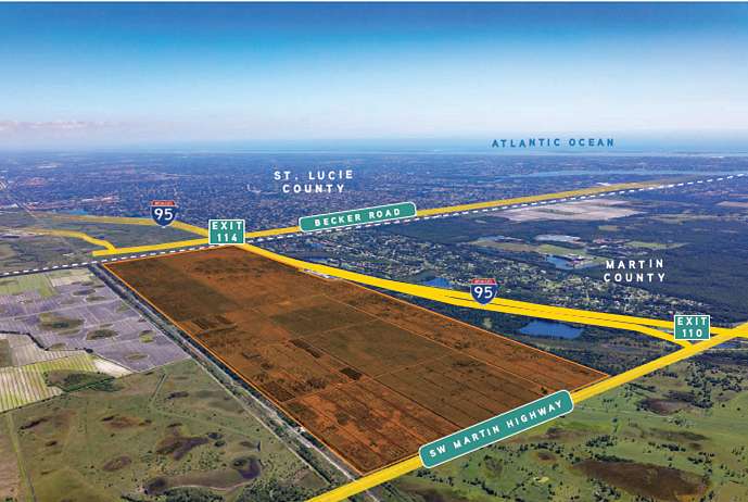 1600 Acres of Land for Lease in Palm City, Florida