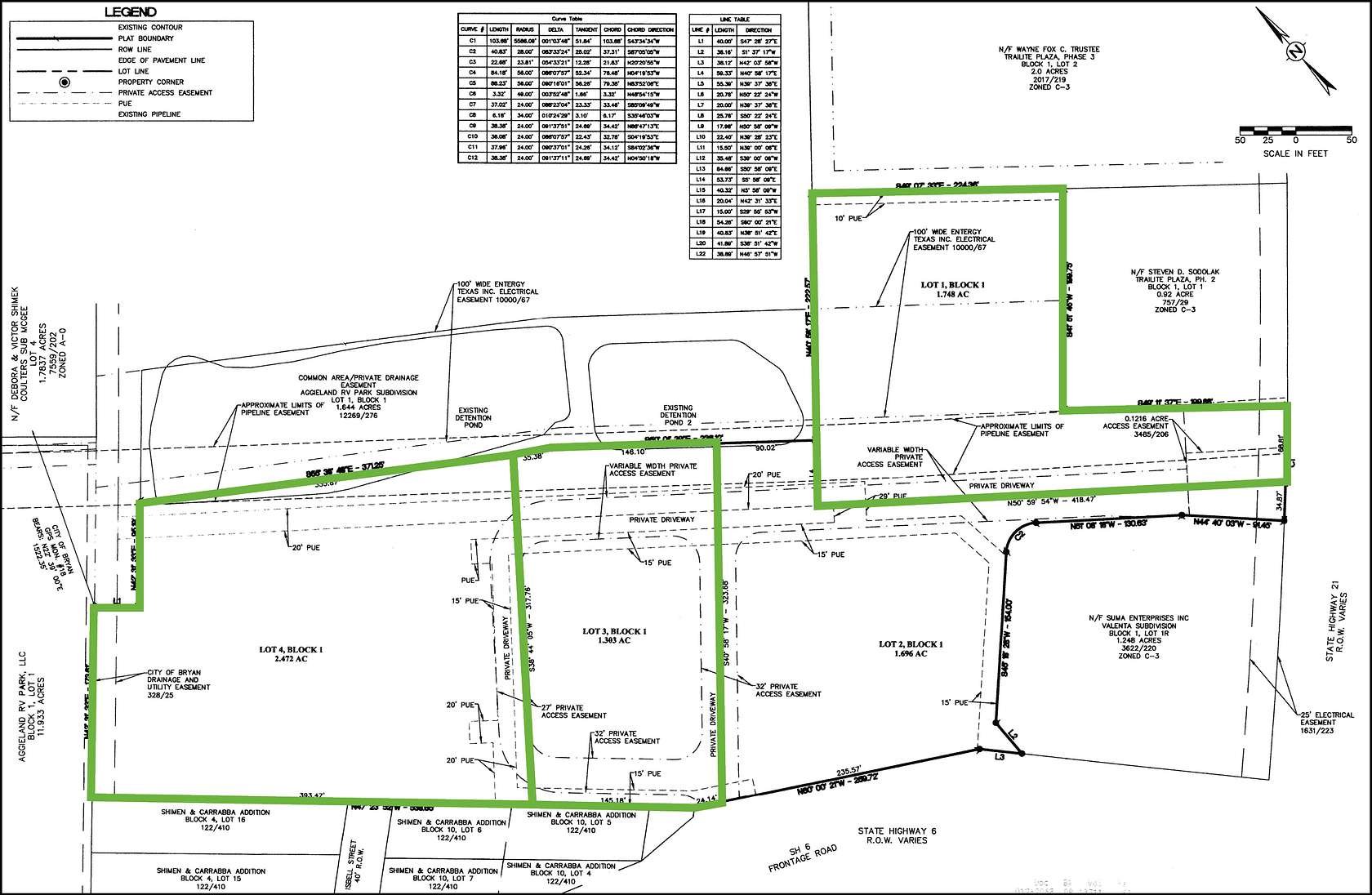 3 Acres of Land for Sale in Bryan, Texas