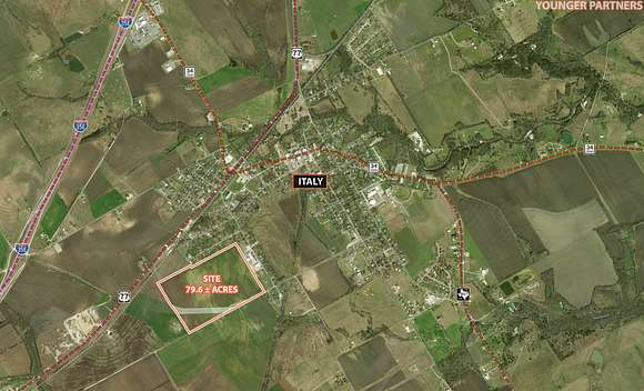 79.6 Acres of Land for Sale in Italy, Texas