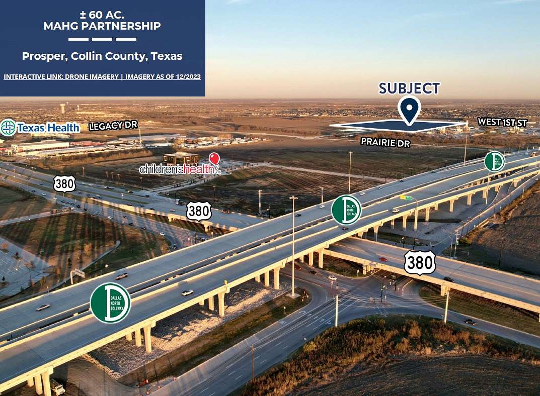 60.3 Acres of Land for Sale in Prosper, Texas