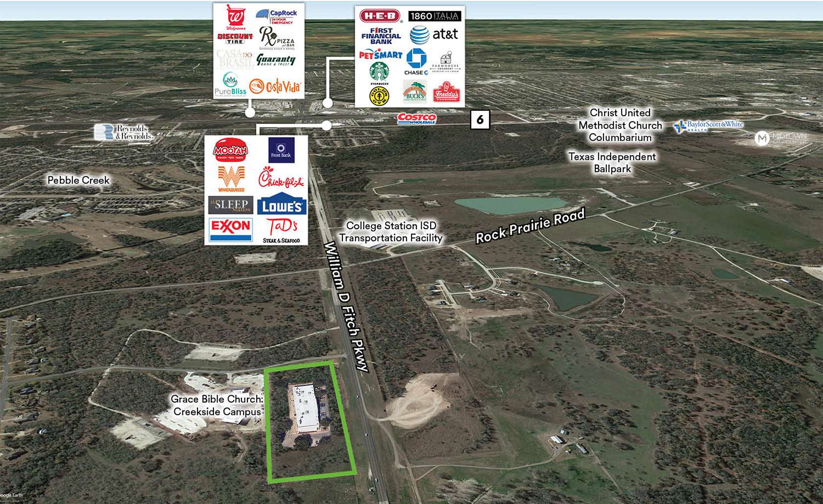 11 Acres of Mixed-Use Land for Sale in College Station, Texas