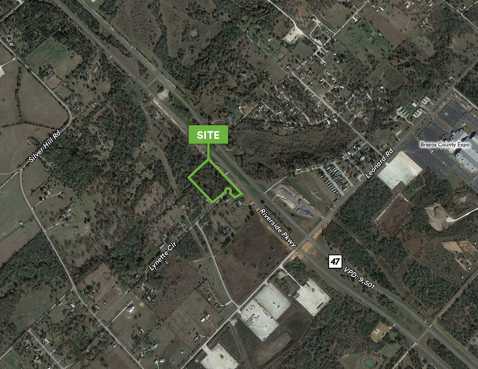 6.95 Acres of Commercial Land for Sale in Bryan, Texas