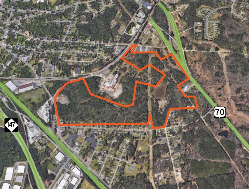 90 Acres of Land for Sale in Durham, North Carolina
